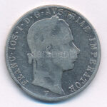 Ausztria / Velence 1862. 1Fl Ag 'Ferenc József' (12,04g) T:3 Austria / Venice 1862. 1 Florin Ag 'Franz Joseph' (12,04g) C:F Krause KM#2219