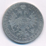 Ausztria / Velence 1862. 1Fl Ag 'Ferenc József' (12,04g) T:3 Austria / Venice 1862. 1 Florin Ag 'Franz Joseph' (12,04g) C:F Krause KM#2219 - Image 2