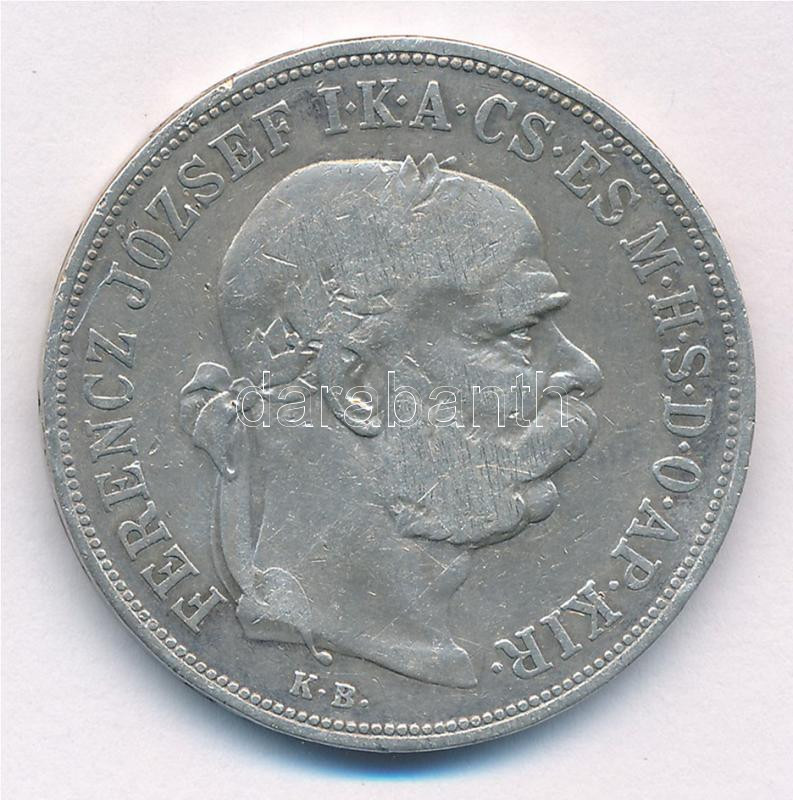 1900KB 5K Ag 'Ferenc József' T:3 ph., fo. Adamo K7