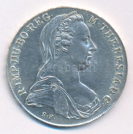 Ausztria 1780SF Tallér Ag 'Mária Terézia' utánveret T:1,1- Austria 1780SF Thaler Ag 'Maria Theresia' restrike C:UNC,AU Krause KM#T1