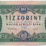 1949. 10Ft 'A 122 217926' T:III szép papír Adamo F3