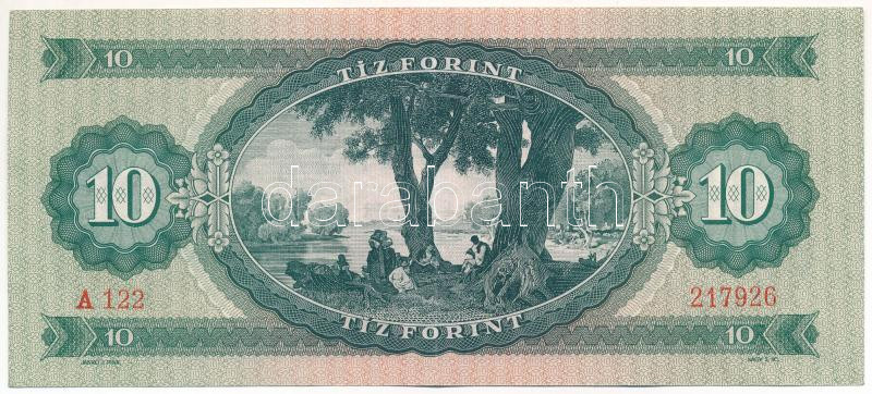 1949. 10Ft 'A 122 217926' T:III szép papír Adamo F3 - Image 2