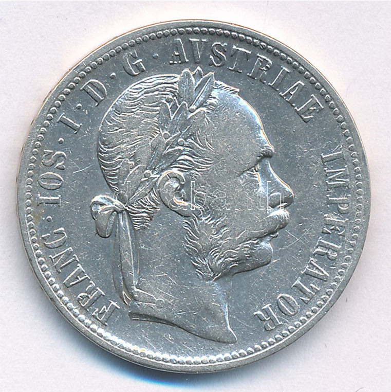 Ausztria 1884. 1Fl Ag 'Ferenc József' T:2- Austria 1884. 1 Florin Ag 'Franz Joseph' C:VF Krause KM#2222