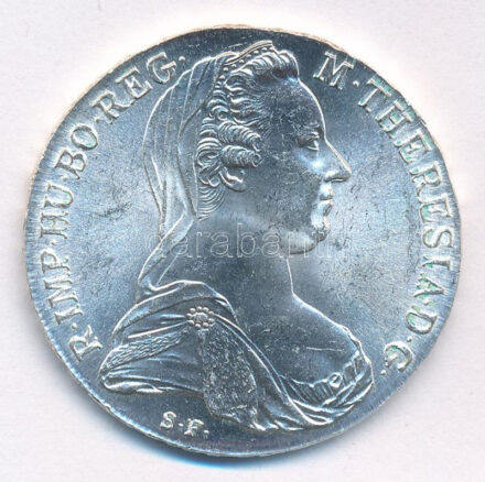 Ausztria 1780SF Tallér Ag 'Mária Terézia' utánveret T:1- Austria 1780SF Thaler Ag 'Maria Theresia' restrike C:AU Krause KM#T1
