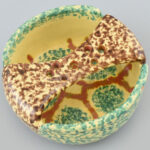 Kornfeld János: Retró tál. Kerámia, jelzett, hibátlan, d: 14,5 cm - Image 2