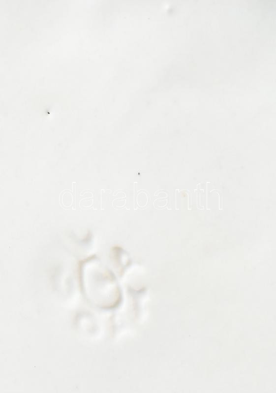 Iparművészeti Vállalatos Gorka habános kerámia tál. Jelzett, kopásnyomokkal. m: 26 cm - Image 2