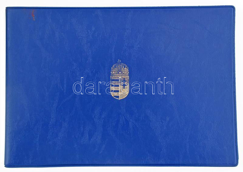 1998 Belügyminisztériumi emléktárgy-adományozó okirat (emléklap, meghívó, program) - Image 2