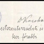 1939 Krishaber Béla főrabbi által aláírt házassági anyakönyvi kivonat - Image 2