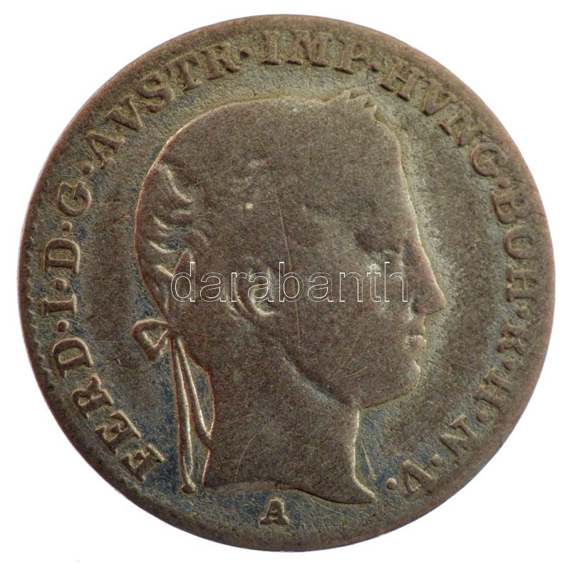 Ausztria 1840A 3kr Ag 'I. Ferdinánd' T:2-,3 Austria 1840A 3 Kreuzer Ag 'Ferdinand I' C:VF,F Krause KM#2191 - Image 2
