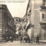 Piazza Armerina, Corso Vittorio Emanuele II, Circolo Operaio, Cinema Tripoli / street view, workers' club, cinema