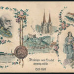 1907 Habsburg Albert (1897-1955) főherceg számára írt Szent Erzsébet képeslap - Image 2