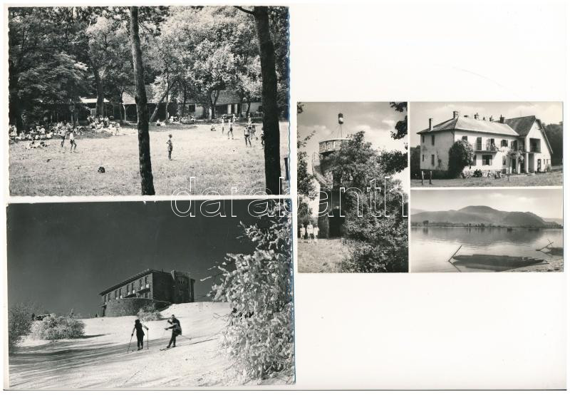 Kb. 60 db MODERN magyar város képeslap: Börzsöny / Cca. 60 modern Hungarian town--view postcards - Image 2