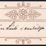 1906 Burián László és családja, kartonra ragasztott fotó, feliratozva, karton sérült, 9,5×13,5 cm - Image 3