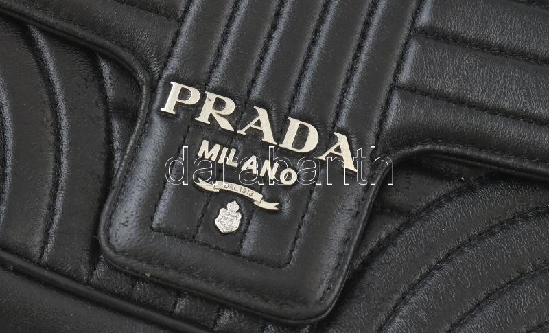 Prada Milano bőr táska, kopott, 19x28cm - Image 3
