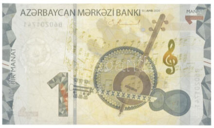 Azerbajdzsán 2020. 1M T:I Azerbaijan 2020. 1 Manat C:UNC