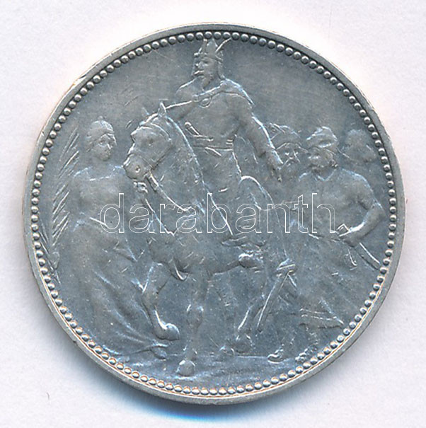 1896KB 1K Ag 'Millenium' T:1-,2 Adamo K5.2