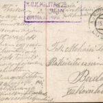 1916 Lublin, Brama Krakowska / Kraków Gate, shop of A. Wronaki (worn corners) - Image 2