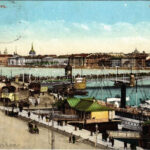 1912 Saint Petersburg, St. Petersbourg, Petrograd; Pont Nicolas / bridge (tear)