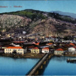 Shkoder, Shkodra, Skadar, Skodra, Scutari, Skutari; general view, bridge (EK)