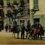 Gibraltar, Vegetables Seller, shop of J. Roscoe (EK)