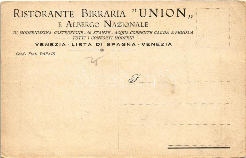 Venezia, Venice; Grande Ristorante Birreira / restaurant and beer hall, interior, garden (fa) - Image 2