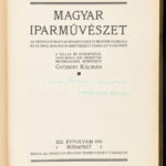 1910 A Magyar iparművészet teljes évfolyama, csak egy melléklettel. Aranyozott, festett egészvászon kötésben, kissé foltos. - Image 2