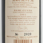 2003 Vincze Béla Arcanum Egri Cuvée, 2503 palack készült, ez a N. 2020, bontatlan palack száraz vörösbor, pincében szakszerűen tárolt, 14%, 0,75l. - Image 2