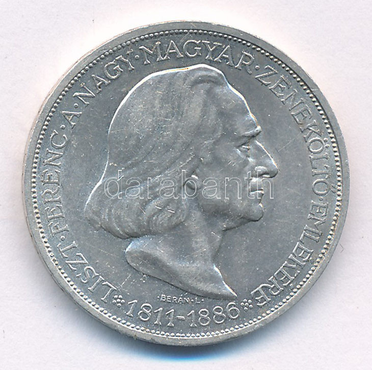1936. 2P Ag 'Liszt' T:1- Adamo P7.3