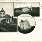 1899 (Vorläufer) Budapest XVI. Rákosszentmihály, Német Zs.-, Krajcsovits- és Gardovszky-féle villa. Divald Károly 192. sz. (vágott / cut)