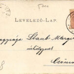 1899 (Vorläufer) Budapest XVI. Rákosszentmihály, Német Zs.-, Krajcsovits- és Gardovszky-féle villa. Divald Károly 192. sz. (vágott / cut) - Image 2
