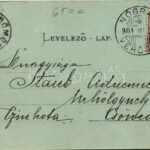 1901 Verőce, Nógrádverőce; Pályaudvar a környékével, vasútállomás, villa (EK) - Image 2