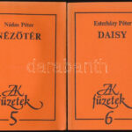 AK Füzetek sorozat 2 kötete (5., 6.): Esterházyy Péter: Daisy, Nádas Péter: Nézőtér. Kiadói papírkötésben. Bp., 1983-1984., Magvető. Kiadói papírkötés.