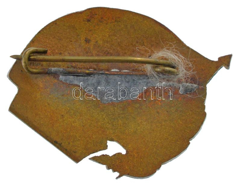 1957. 'NEMZETI VIT REPÜL V. 1957 (V. Nemzeti Vitorlázó Repülőnap)' zománcozott bronz jelvény (21x27mm) T:2 - Image 2