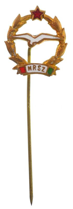 ~1950. 'Magyar Repülő Szövetség (MRSZ)' zománcozott kitűző T:2