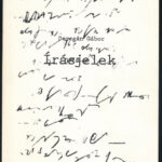 Deregán Gábor: Írásjelek. Bp, 2001,Onestudio.Dedikált.Papírborítóval, jó állapotban