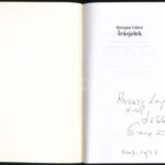 Deregán Gábor: Írásjelek. Bp, 2001,Onestudio.Dedikált.Papírborítóval, jó állapotban - Image 2