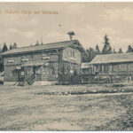 1909 Hohe Wand, VIII. Wilhelm Eichert Hütte. Verlag der Sektion Wr. Neustadt des österr. Tourist.-Klubs / alpine hotel