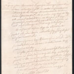 1870 Kiss Károly református lelkészhez írt levél