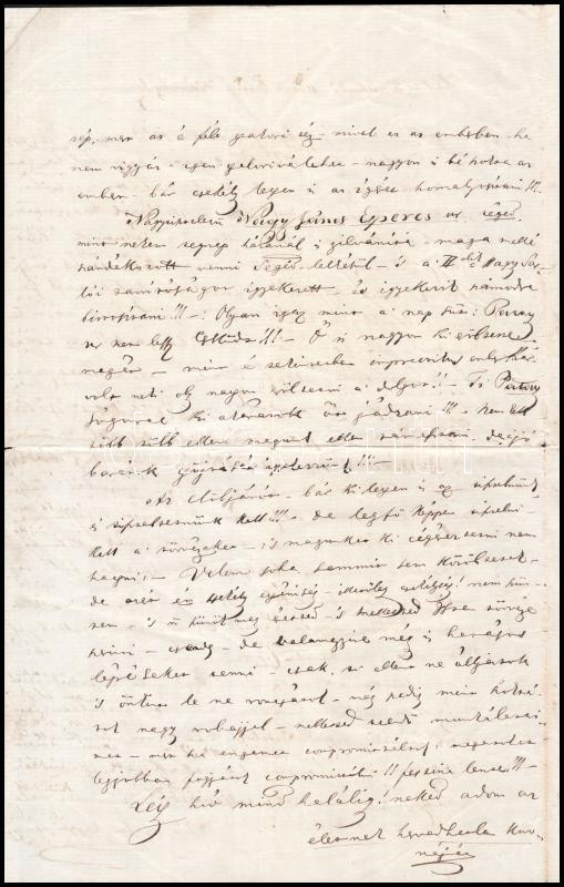 1866 Kiss Károly református lelkészhez írt levél - Image 2