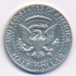 Amerikai Egyesült Államok 1969D 1/2$ Ag 'Kennedy' T:1- USA 1969D 1/2 Dollar Ag 'Kennedy' C:AU Krause KM#202a - Image 2