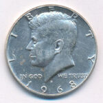 Amerikai Egyesült Államok 1968D 1/2$ Ag 'Kennedy' T:1-,2 USA 1968D 1/2 Dollar Ag 'Kennedy' C:AU,XF Krause KM#202a