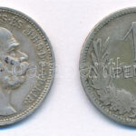 1915KB 1K Ag 'Ferenc József' + 1927. 1P Ag T:2-3 patina Adamo K5.1, P6