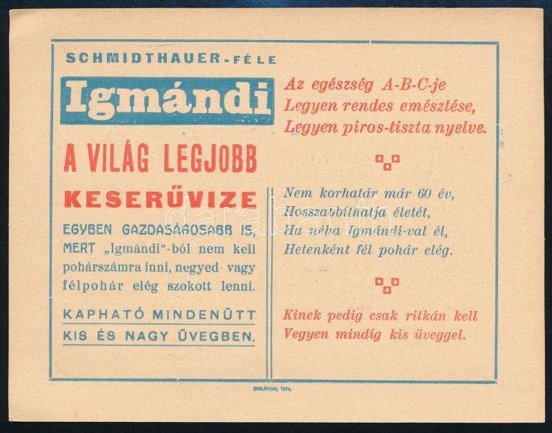 Igmándi kúrák otthon - reklámlap - Image 2