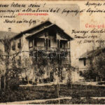 1905 Csíz, Csízfürdő, Kúpele Cíz; Milán nyaraló. Rábely Miklós kiadása / villa (fa)