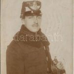 1915 Osztrák-magyar huszár / WWI Austro-Hungarian K.u.K. military, hussar. photo (EB)