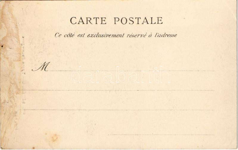 Sénégal, Types Pourougnes / Senegalese folklore (ragasztónyom / glue marks) - Image 2