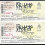 2007 Bp., The Rolling Stones - A Bigger Bang, 2 db koncertjegy, Puskás Ferenc Stadion