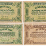 1946. 10.000AP sorszámmal + 50.000AP (3db/2xklf) sorszámos és sorszám nélküli T:III