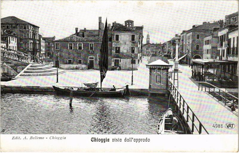 Chioggia, vista dall'approdo