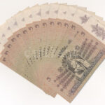 1939. 5P (15x) közte sorszámkövetők párosával, hármasával, közeli sorszámúak T:II-III szép papír Adamo P6 - Image 2
